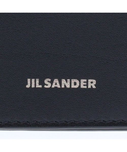 Jil Sander(ジル・サンダー)/ジルサンダー JIL SANDER カードケース 名刺入れ 定期入れ ID メンズ スリム 本革 DOUBLE CARD WALLET ブラック 黒 J25UI/img06