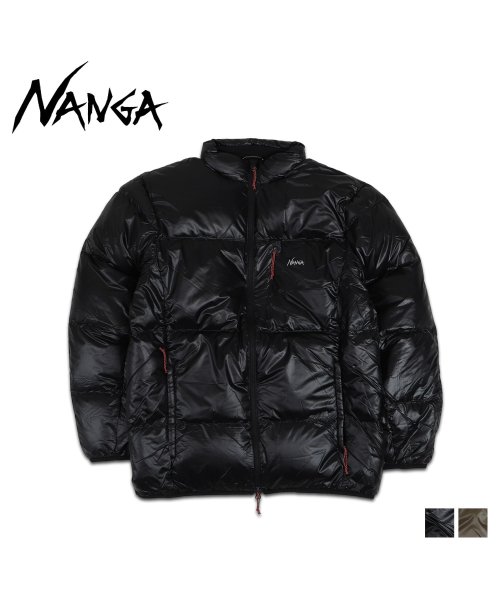 NANGA(ナンガ)/NANGA ナンガ ダウンジャケット アウター マウンテンロッジ メンズ 防寒 MOUNTAIN LODGE DOWN JACKET ブラック ブラウン 黒/img01