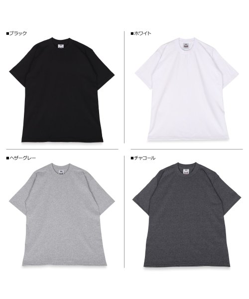 PRO CLUB(プロクラブ)/PRO CLUB プロクラブ Tシャツ 半袖 メンズ レディース HEAVY WEIGHT SHORT SLEEVE TEE ブラック ホワイト グレー ネイビ/img02