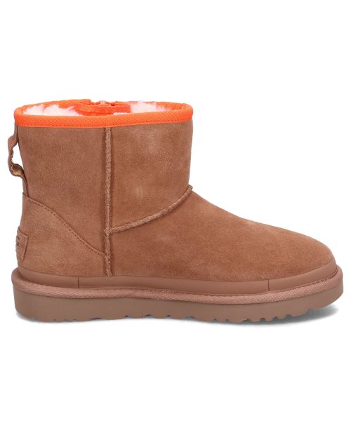 UGG アグ ブーツ ムートンブーツ クラシック ミニ ジッパー テープ ロゴ レディース ショート CLASSIC MINI ZIPPER TAPE LOGO UGG アグ クラシック ミニ ジッパー テープ ロゴ CLASSIC MINI ZIPPER TAPE アップサイクルウール 60％/リヨセル 40％