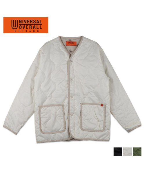 ユニバーサルオーバーオール UNIVERSAL OVERALL ジャケット キルティング アウター キルト メンズ レディース ノーカラー QUILT JACK OVERALL ユニバーサルオーバーオール UNIVERSAL メンズ QUILT