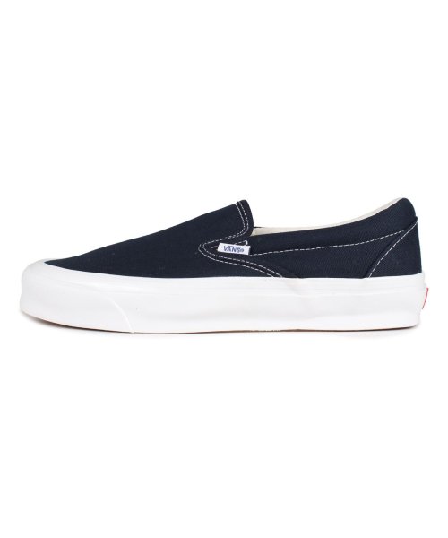 VANS(ヴァンズ)/VANS ヴァンズ スリッポン クラシック スニーカー メンズ ボルト ヴォルト バンズ OG CLASSIC SLIP－ON LX ネイビー VN0A45JK/img02