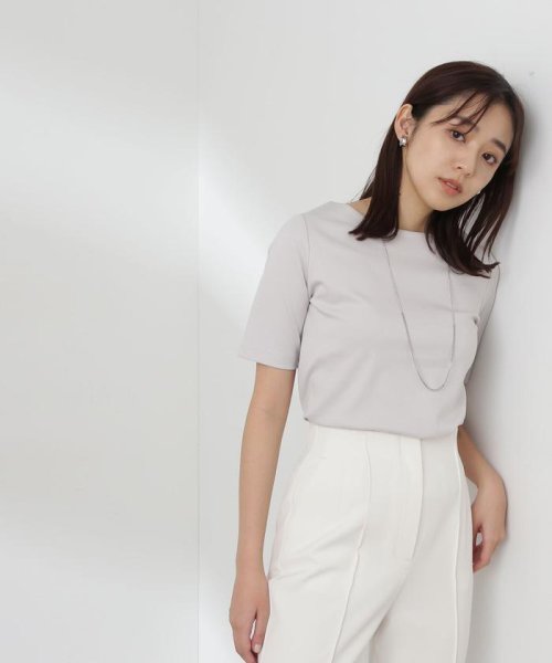 NATURAL BEAUTY BASIC(ナチュラルビューティーベーシック)/ベーシックTシリーズ ボートネック/img11