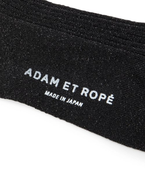 ADAM ET ROPE'(アダム　エ　ロペ)/シャイニーリブハイソックス/img11