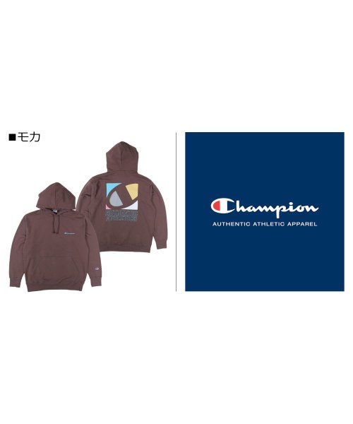 CHAMPION(チャンピオン)/ チャンピオン Champion パーカー スウェット プルオーバー フーデッド メンズ FOODED SWEAT SHIRT ブラック ホワイト グレー ネイ/img03