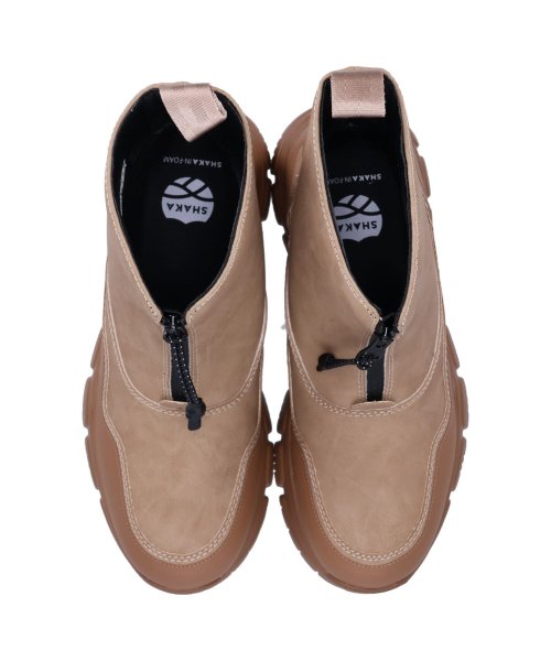 SHAKA シャカ ブーツ センタージップ トレック ジップ ブーティー メンズ レディース 撥水 TREK ZIP BOOTIE AT ブラウン SK－22 SHAKA シャカ AT TREK ZIP BOOTIE トレック ジップ ブーティー