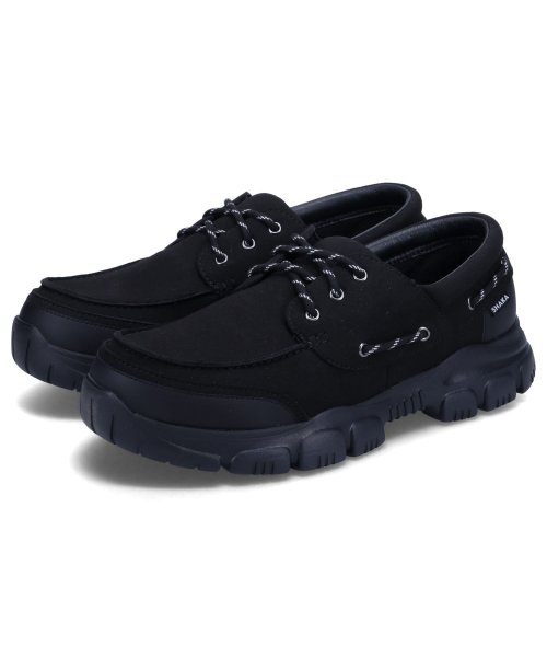 SHAKA シャカ モカシンシューズ デッキシューズ トレック キャンプ モック AT メンズ TREK CAMP MOC AT ブラック 黒 SK－257 AT SHAKA シャカ TREK CAMP MOC トレック キャンプ モック 3M