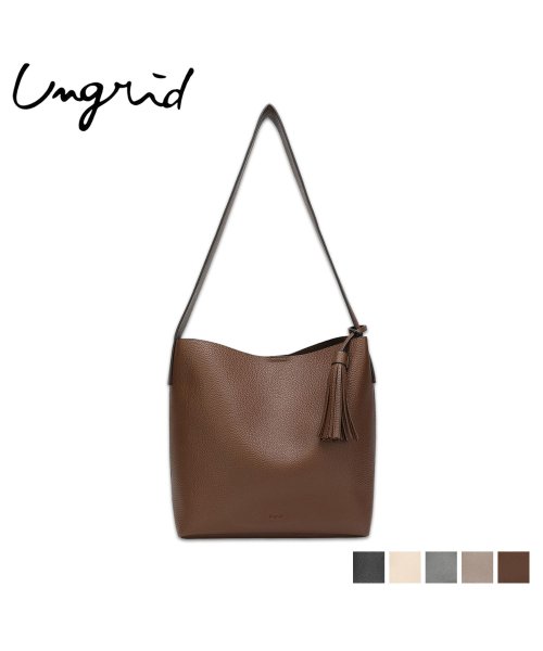 Ungrid(アングリッド)/ アングリッド Ungrid ショルダーバッグ レディース 大きめ 軽量 斜めがけ カードケース付き SHOULDER BAG 52930B/img01