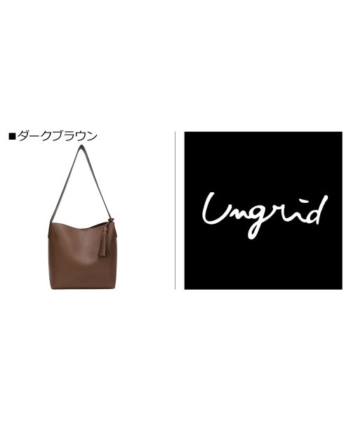 Ungrid(アングリッド)/ アングリッド Ungrid ショルダーバッグ レディース 大きめ 軽量 斜めがけ カードケース付き SHOULDER BAG 52930B/img03