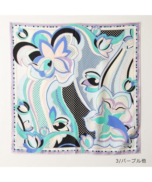 EMILIO PUCCI スカーフ JR510 大判 シルク ストール EMILIO PUCCI スカーフ JR510 大判 シルク
