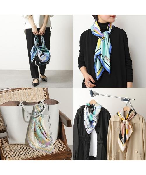 EMILIO PUCCI スカーフ JR510 大判 シルク ストール EMILIO PUCCI スカーフ JR510 大判 シルク