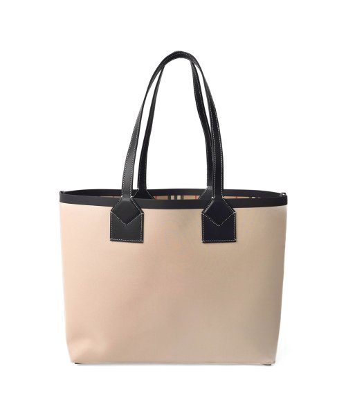 BURBERRY バーバリー トートバッグ 8063121 A1435 トートバッグ BURBERRY ベージュ/ブラック BEIGE/BLACK