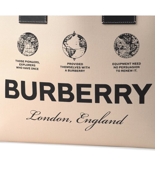 BURBERRY バーバリー トートバッグ 8063121 A1435 トートバッグ BURBERRY ベージュ/ブラック BEIGE/BLACK
