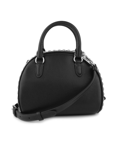 COACH コーチ アウトレット ハンドバッグ CM071 SVDTV リベット COACH アウトレット ハンドバッグ CM071 シドニー シルバー/ブラック SILVER/BLACK