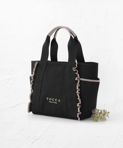 FRILL CANVASTOTE キャンバストートバッグ オープン