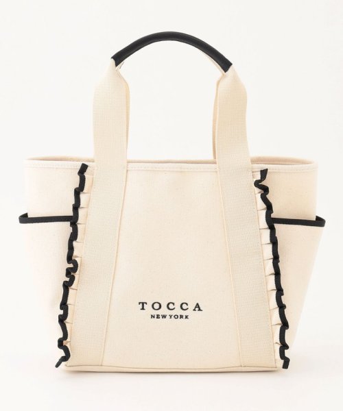 TOCCA(TOCCA)/FRILL CANVASTOTE キャンバストートバッグ/img05
