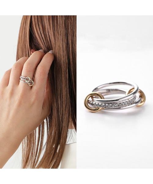 Spinelli Kilcollin リング SONNY SG GRIS 3連 ダイヤモンド Spinelli Kilcollin リング SONNY SG GRIS 3連 シルバー925