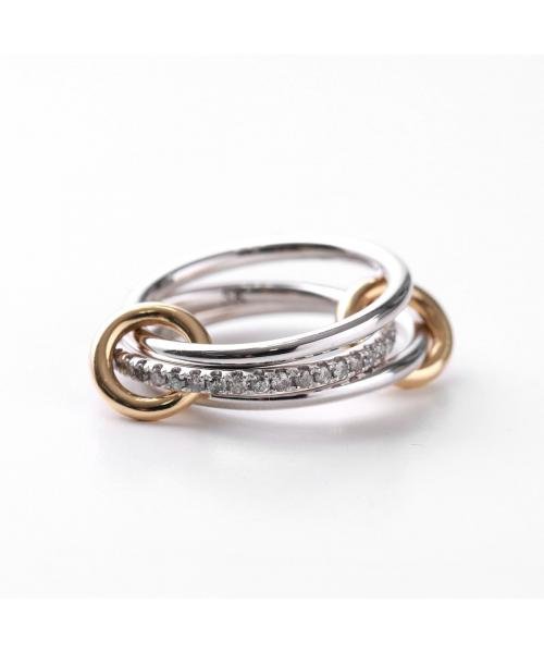 Spinelli Kilcollin リング SONNY SG GRIS 3連 ダイヤモンド Spinelli Kilcollin リング SONNY SG GRIS 3連 シルバー925