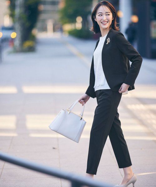 【セットアップ可】セレモニーダブルクロス カラーレスジャケット セレモニーダブルクロス