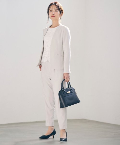 【セットアップ可】セレモニーダブルクロス カラーレスジャケット セレモニーダブルクロス