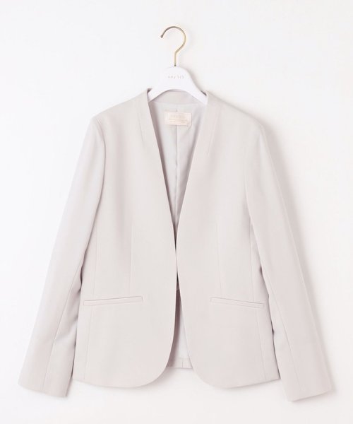 【セットアップ可】セレモニーダブルクロス カラーレスジャケット セレモニーダブルクロス