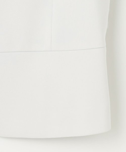 【セットアップ可】セレモニーダブルクロス ノーカラージャケット セレモニーダブルクロス