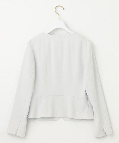 【セットアップ可】セレモニーダブルクロス ノーカラージャケット セレモニーダブルクロス F1253541939(9685円)