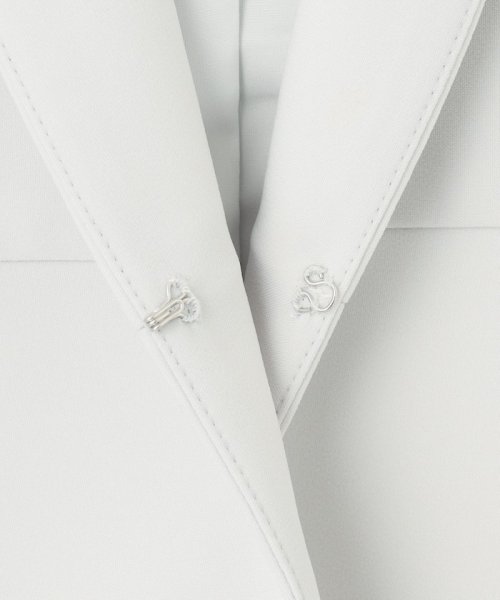 【セットアップ可】セレモニーダブルクロス ノーカラージャケット セレモニーダブルクロス F1253541939(9685円)