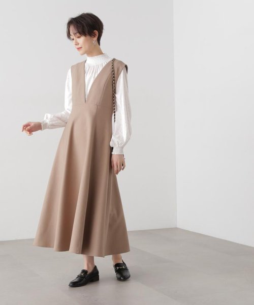 N Natural Beauty Basic(エヌナチュラルビューティベーシック)/パネル切替フレアジャンパースカート《S Size Line》 24SS/img56