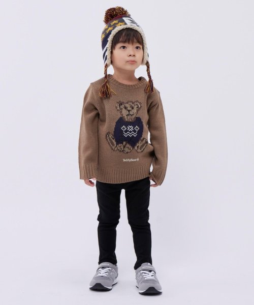 SHIPS Colors  KIDS(シップスカラーズ　キッズ)/SHIPS Colors:Teddybear(R) ジャカード ニット(100～130cm)/img15