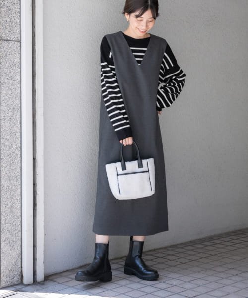 URBAN RESEARCH DOORS(アーバンリサーチドアーズ)/パネルボーダーKNIT/img58