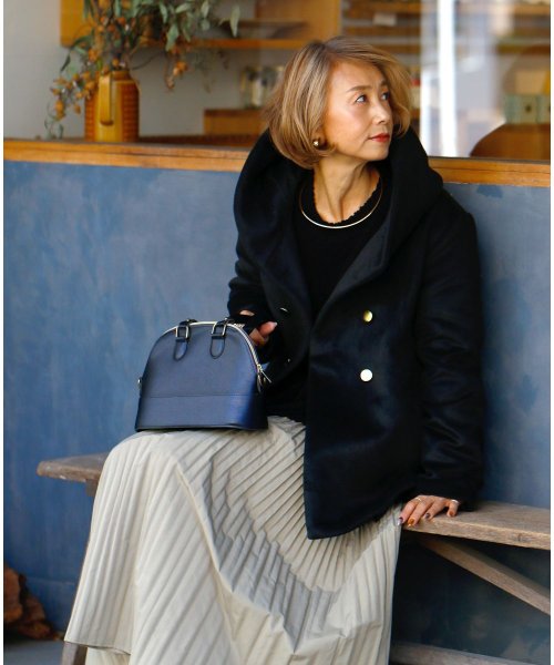 Reiko×Ehre style 2023特別コラボ 誰でも小顔立体フードカラーReikoコート style