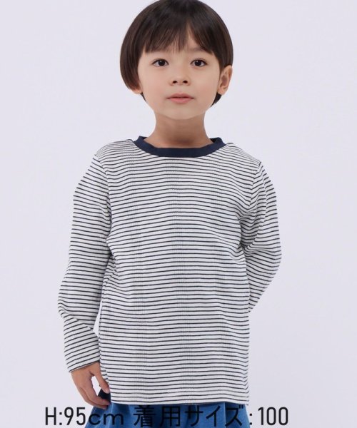 SHIPS Colors  KIDS(シップスカラーズ　キッズ)/【SHIPS Colors別注】Miller:ボーダー Tシャツ セット(100~130cm)/img35