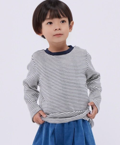 SHIPS Colors  KIDS(シップスカラーズ　キッズ)/【SHIPS Colors別注】Miller:ボーダー Tシャツ セット(100~130cm)/img36