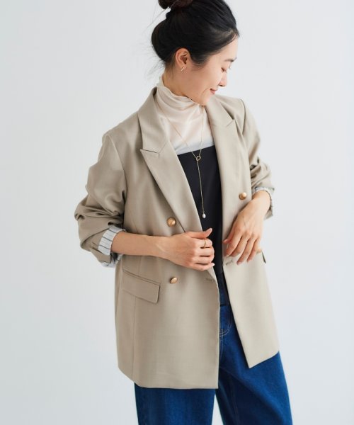 ダブルブレストジャケット 