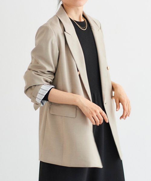 ダブルブレストジャケット 