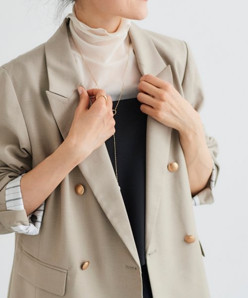 ダブルブレストジャケット 