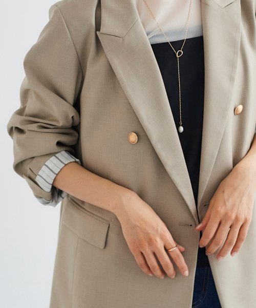 ダブルブレストジャケット 