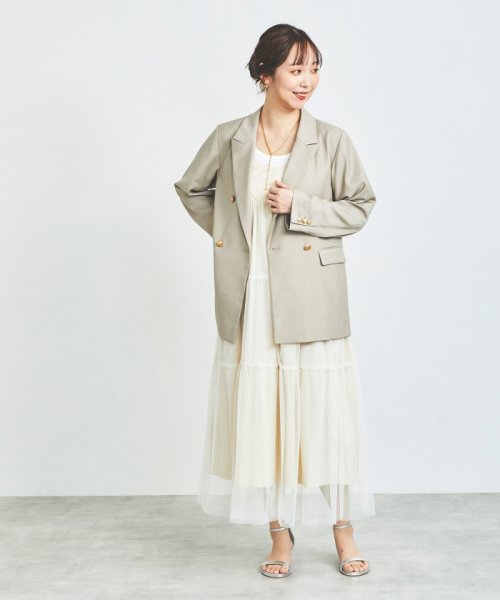 ダブルブレストジャケット 