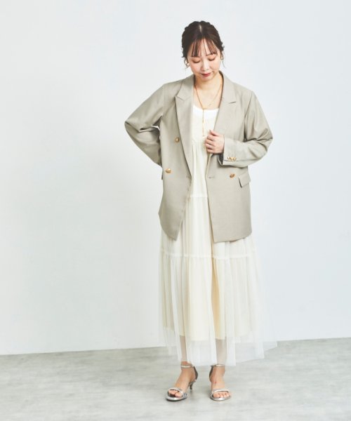 ダブルブレストジャケット 