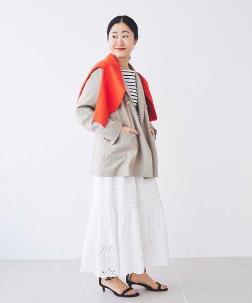 ダブルブレストジャケット 