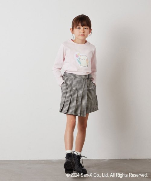 a.v.v(KID'S)(アー・ヴェ・ヴェキッズ)/[100－140]【すみっコぐらし】スパンコールＴシャツ/img14