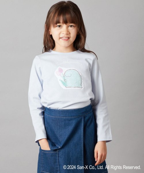 a.v.v(KID'S)(アー・ヴェ・ヴェキッズ)/[100－140]【すみっコぐらし】スパンコールＴシャツ/img29