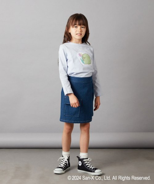 a.v.v(KID'S)(アー・ヴェ・ヴェキッズ)/[100－140]【すみっコぐらし】スパンコールＴシャツ/img32