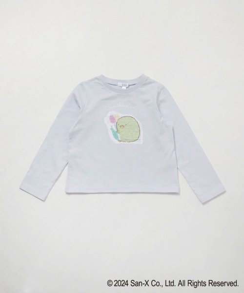 a.v.v(KID'S)(アー・ヴェ・ヴェキッズ)/[100－140]【すみっコぐらし】スパンコールＴシャツ/img36