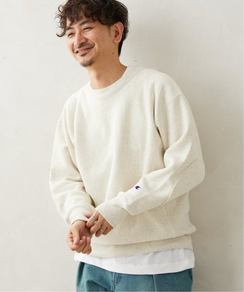 【CHAMPION / チャンピオン】別注 R/W エルボーパッチスウェット チャンピオン CHAMPION REVERSE WEAVE 別注 R/W JOURNAL STANDARD Champion