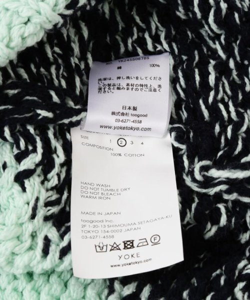 GARDEN(ガーデン)/YOKE/ヨーク/Intarsia Crewneck Sweater/img19
