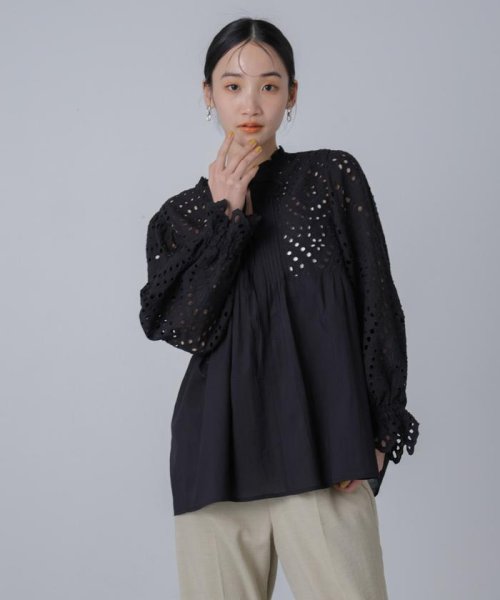 WEB限定/カットワークレースピンタックブラウス 人気・おすすめ｜使いやすい・旅行におすすめ 品質保証 全国発送 正規品・日本国内発送・安心保証付き
