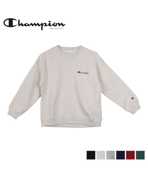 CHAMPION(チャンピオン)/ チャンピオン Champion トレーナー スウェット キッズ SWEAT SHIRT ブラック オフ ホワイト グレー ネイビー ワイン レッド ダーク グ/img01