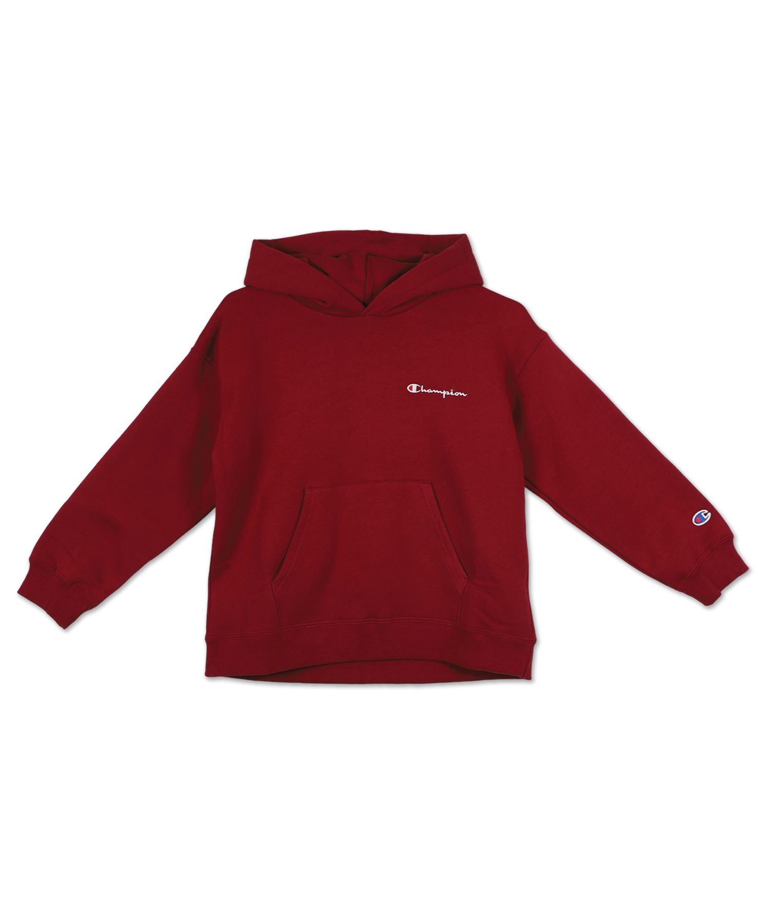 Champion hoodie deals dark red